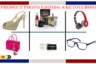 do product photo editing and image retouching in photoshop