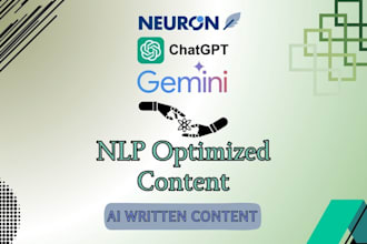 write nlp optimized ai articles and blog posts using neuron writer