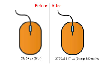 convert a high resolution image from a low resolution one