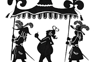 make a silhouette illustrations