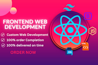 convert or clone figma to html,css,js as react web developer