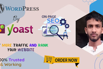 do wordpress onpage SEO with yoast to boost your sites rankings