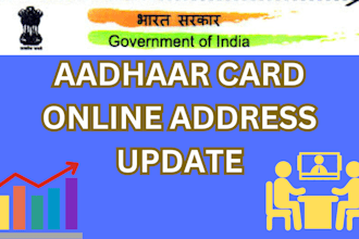 do aadhaar card onlline address update
