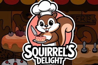create cartoon mascot character, mascot logo