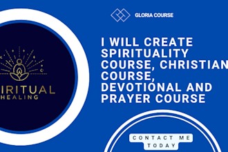 create spirituality course, christian course, devotional and prayer course