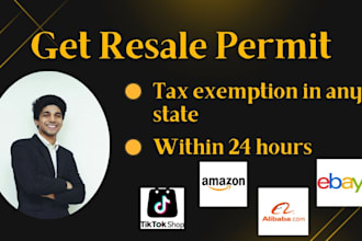 get resale certificates and seller permits in all states