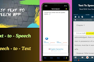 create ai speech to text and text to speech functionality for your webapp