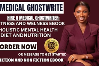 ghostwrite medical health ebook, online course creation, self help book writer