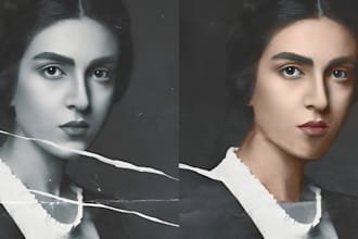 repair, colorize, retouch and restore your damaged photos