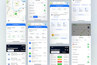 build pr logistics, transportation, and fleet management app