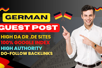 do german guest posts with quality backlinks for SEO ranking