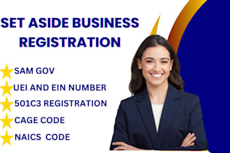 do llc, samgov, 501c3, non profit  naics codes uei,mbe cage code, ein, mbe, 8a