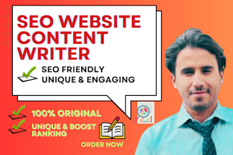 be your SEO article writer, content writer for website