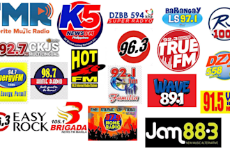 play and promote your all style of song on popular philippian radio station