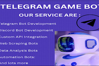 build telegram mini game bot