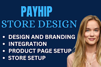 create digital product store on payhip shopify squarespace etsy