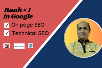 do on page SEO and technical optimization for your website