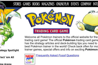 design trading card shopify pokeman store game card website sport card store