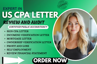 audit review financial statement comfort letter tax returns income verification