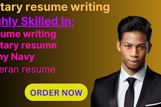 write professional military resume army navy veteran resume police