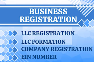 do US llc registration, llc formation and company registration and ein number