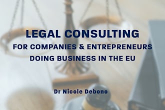 be your business legal consultant and advisor