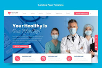 create healthcare website and medical staffing agency website