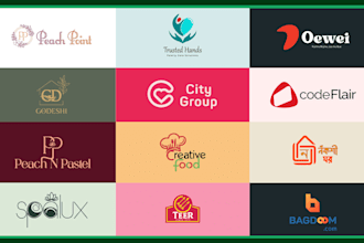 do professional and elegant logo with stationery