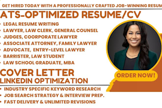 write legal resume, attorney, contract, corporate lawyer, counsel, law school CV