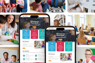 create school website, education website driving school, elearning website