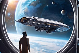 create a quick custom ai art in midjourney, runway