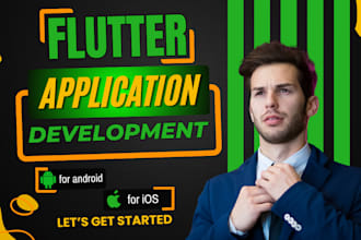 do ai mobile app development as android ios developer using flutter create app