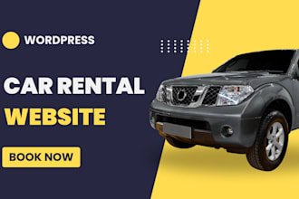 create car rental website in 24 hours