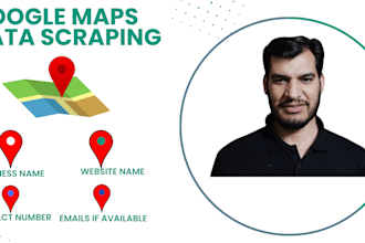 expertly scrape google maps for b2b leads, data extraction, and lead generations