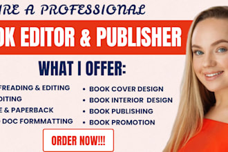 proofread, developmental edit children book,nonfiction,fiction novel book editor
