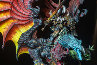 paint your warhammer, dnd, wargames or tabletop miniatures
