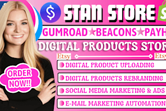 stan store, stan store marketing, beacons ai, payhip, gumroad,beacons,stan store