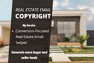copywrite your real estate marketing emails or letters