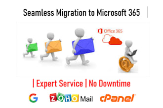 do professional microsoft 365 email migration no downtime, full support