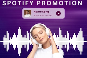 generate music ads to promote your spotify music run an ads campaign to promote
