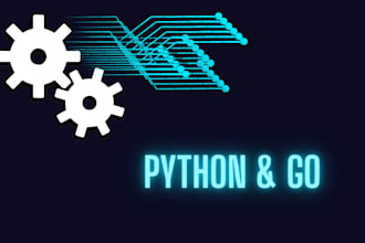 develop any python and go programing projects