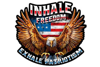 design high quality patriotism logo with unlimited revision