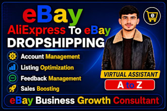 do ebay listing, ebay UK dropshipping, ebay VA, ebay lister