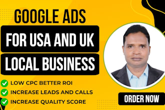do google search ads for USA local business to get more leads and calls