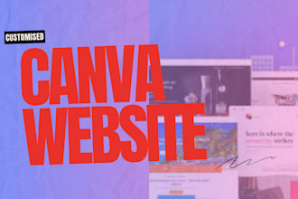 design canva website 8 instagram social posts