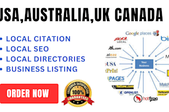 do usa local citation google map citation local listing local seo gmb ranking