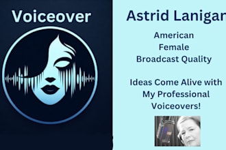 record a unique american female meditation