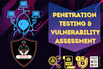 perform penetration testing on your site and provide vulnerability report