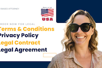 do terms and conditions, legal contract, privacy policy as your contract lawyer
