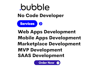 build bubble web apps, bubble io marketplace and bubbleio websites